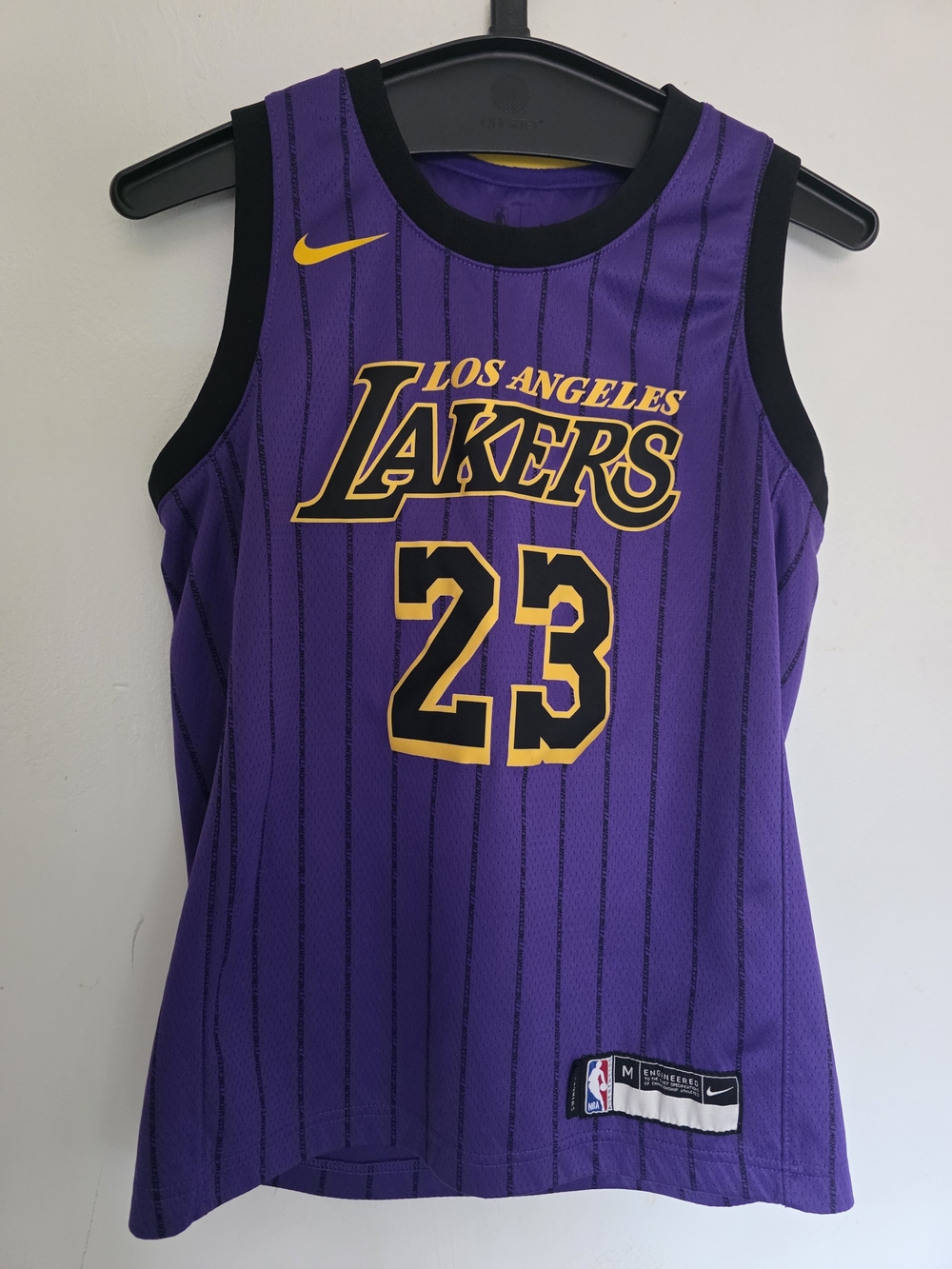 Nike Los Angeles Lakers #23 Purple Basketball Jersey